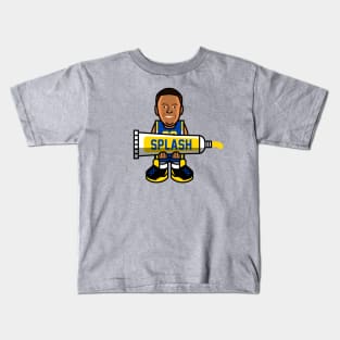 Steph Curry FaceTube Kids T-Shirt